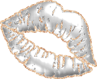 Gif animé bouche blanche